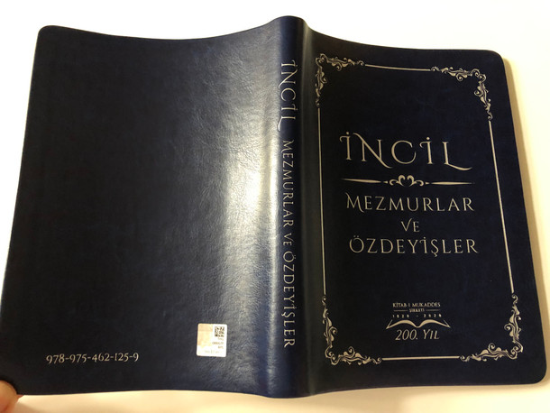 İncil Mezmurlar ve Özdeyişler / Turkish New Testament, Psalms & Proverbs - Imitation leather cover / Kitabi Mukaddes Şirketi 2020 / Turkish NT (9789754621259)