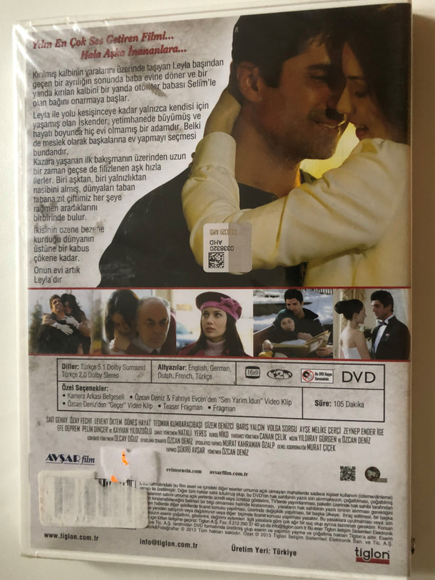 Evim Sensin / Actors: Özcan Deniz, Fahriye Evcen / Director: Özcan Deniz / DVD (B00CESFKJW)