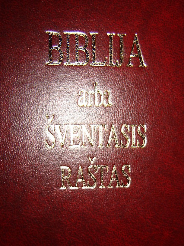 Lithuanian Bible / 053 UBS 1999 / Printed in Finland / Hardcover