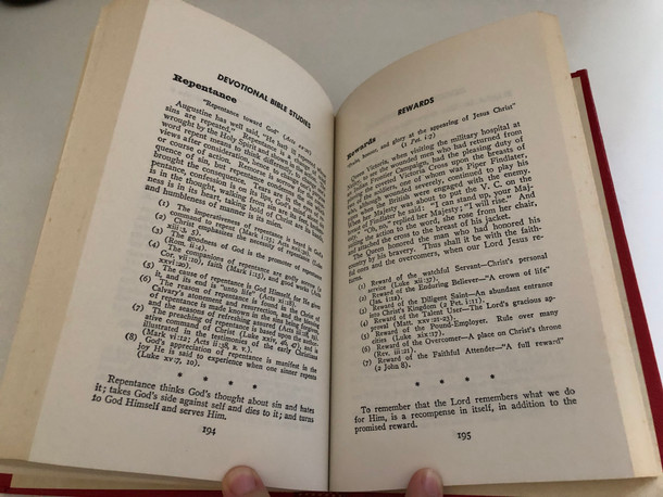 Devotional Bible Studies by F. E. Marsh / Published by Kregel Publications / Library of Congress Cataloging in Publication Data Marsh, Frederick Edward, 1858-1919 / Devotional Bible Studies - Pearls, Points and Parables (0825432308)