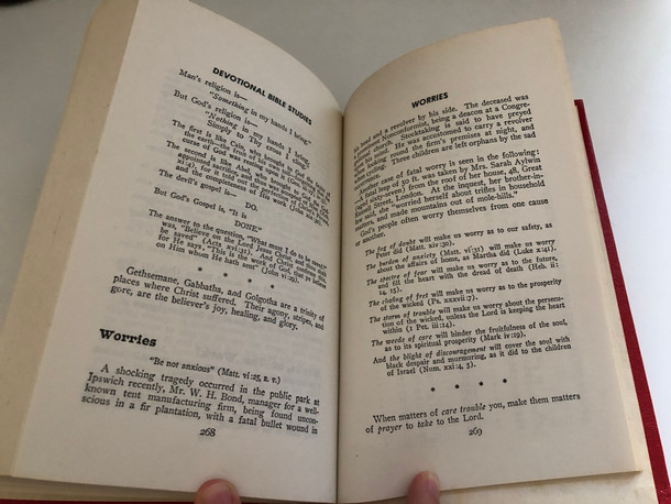 Devotional Bible Studies by F. E. Marsh / Published by Kregel Publications / Library of Congress Cataloging in Publication Data Marsh, Frederick Edward, 1858-1919 / Devotional Bible Studies - Pearls, Points and Parables (0825432308)