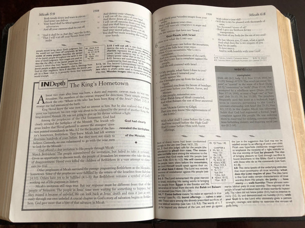 The Nelson Study Bible NKJV with Nelson's Complete Study / This study Bible is based on the best English translation for study purposes, the NKJV / Cross-References - Prophetic Stars - Annotations - InDepth Articles - QuickView Charts (0840715994)