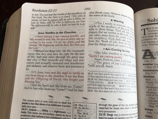 The Nelson Study Bible NKJV with Nelson's Complete Study / This study Bible is based on the best English translation for study purposes, the NKJV / Cross-References - Prophetic Stars - Annotations - InDepth Articles - QuickView Charts (0840715994)