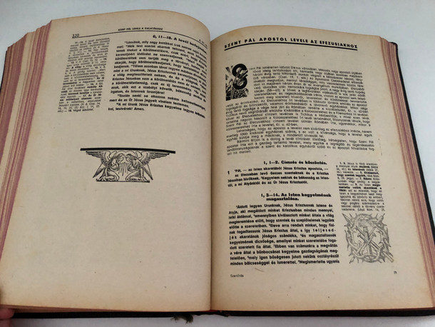 ÚJSZÖVETSÉGI SZENTÍRÁS - The NEW TESTAMENT / ACCORDING TO THE VULGATA / György Káldi S. J. / THE TRANSLATION HAS BEEN PROCESSED WITH RESPECT TO THE ORIGINAL TEXT AND PROVIDED WITH INTRODUCTIONS AND NOTES 