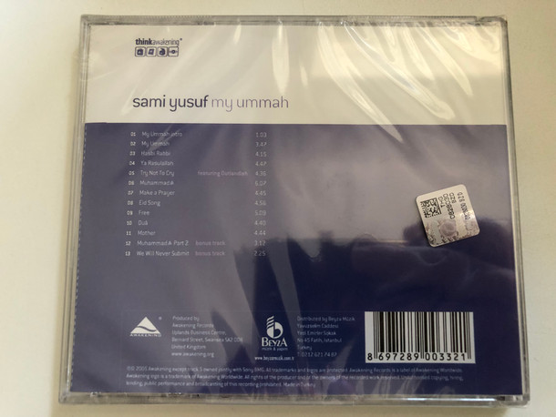 Sami Yusuf – My Ummah / Awakening Records Audio CD 2005 / AWKCD03