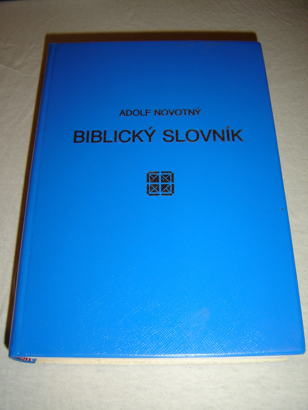 Czech Language Bible Dictionary / Biblicky Slovnik by Adolf Novotny