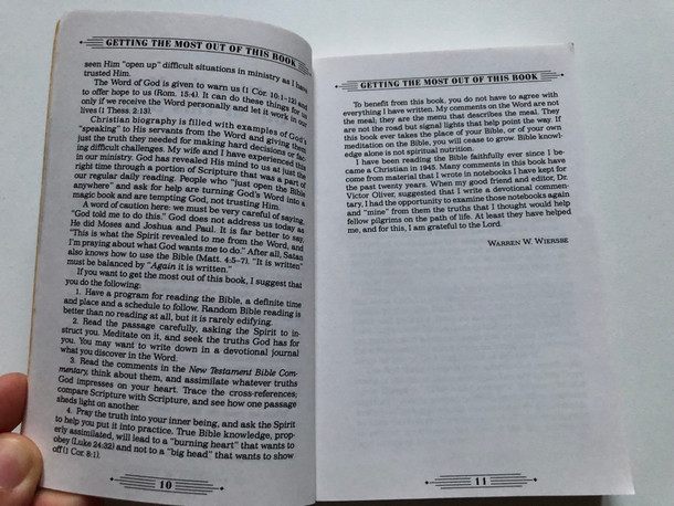 Bible Commentary New Testament - Nelson's Pocket Reference Series  Warren Wiersbe  Nelson Reference & Electronic Pub, 2000  Paperback (9780785242680)