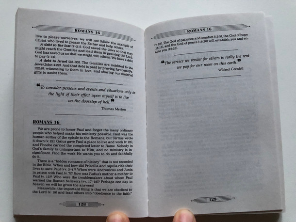 Bible Commentary New Testament - Nelson's Pocket Reference Series  Warren Wiersbe  Nelson Reference & Electronic Pub, 2000  Paperback (9780785242680)