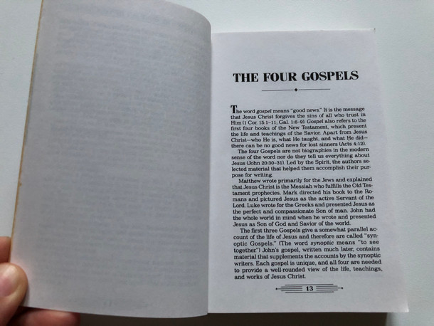 Bible Commentary New Testament - Nelson's Pocket Reference Series  Warren Wiersbe  Nelson Reference & Electronic Pub, 2000  Paperback (9780785242680)