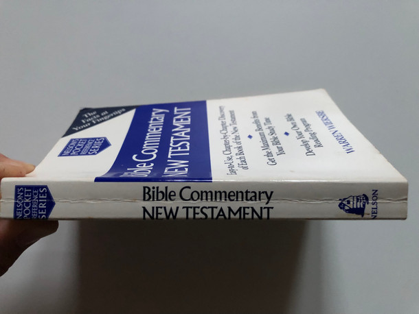 Bible Commentary New Testament - Nelson's Pocket Reference Series  Warren Wiersbe  Nelson Reference & Electronic Pub, 2000  Paperback (9780785242680)