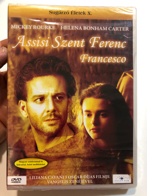 Francesco / Assisi Szent Ferenc Francesco / Directed by: Liliana Cavani / Composed by Vangel Royal Film / With Hungarian dubbing and subtitle / LILIANA CAVANI'S 3 OSCAR AWARD WINNING FILMS WITH VANGELIS MUSIC ETALON FILM / DVD (5999883203095)