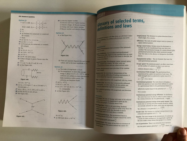 Physics for the IB Diploma by K. A. Tsokos / Full-colour version / Standard and Higher Level / The book also includes worked examples and answers throughout, and highlights important results, laws, definitions and formulae (978052313839)