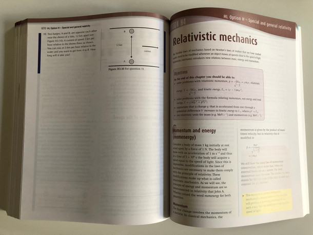 Physics for the IB Diploma by K. A. Tsokos / Full-colour version / Standard and Higher Level / The book also includes worked examples and answers throughout, and highlights important results, laws, definitions and formulae (978052313839)