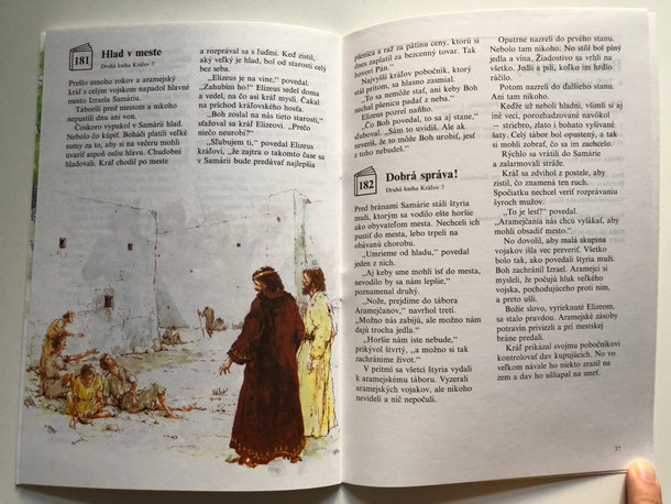 Slovak Children's Bible vol. 6 / Biblické dejiny v 365 pribehoch 6 / Zolit 6 (Pribehy 154-182) / ELMAR GRUBER / VYDAVATEĽSTVO OBZOR SLOVENSKÁ BIBLICKA SPOLOČNOST 1994 / Paperback (8021501839)