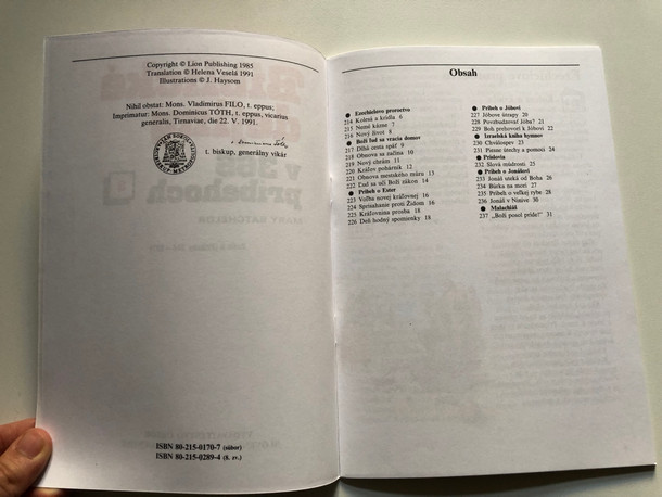 Slovak Children's Bible vol. 8  Biblické dejiny v 365 príbehoch 8.  Zošit 8 (Pribehy 214-237)  MARY BATCHELOR  VYDAVATEĽSTVO OBZOR SLOVENSKÁ BIBLICKÁ SPOLOČNOSŤ 1994  Paperback (8021502894)