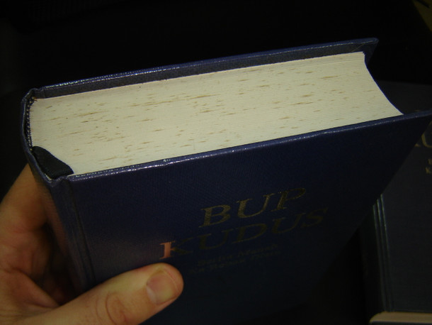 Blue Iban Bible: Old and New Testaments / Hardcover with Illustrations, Ribbon Marker and Maps / Bup Kudus: Berita Manah Ka Rebak Diatu- Sempekat Lama enggau Sempekat Baru