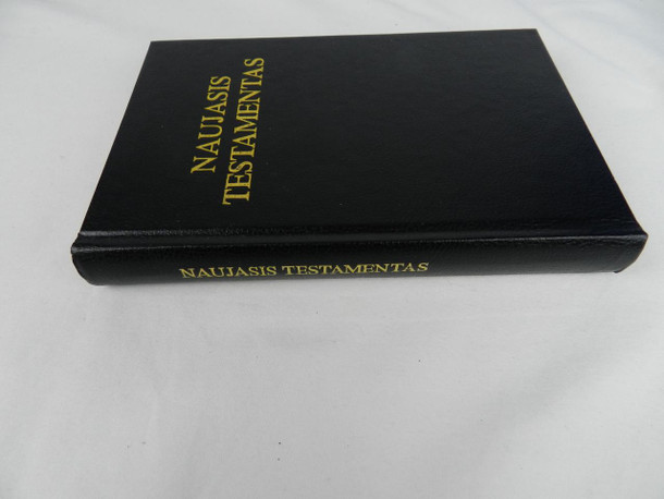 Lithuanian Language New Testament, Catholic Edition – Black Hardcover / Naujasis Testamentas