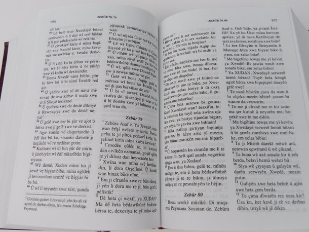 Kurdish Kurmanji Language Hardcover Bible Old & New Testament / Northern Kurdish / Kiteba Piroz Peymana Kevin u Peymana Nu
