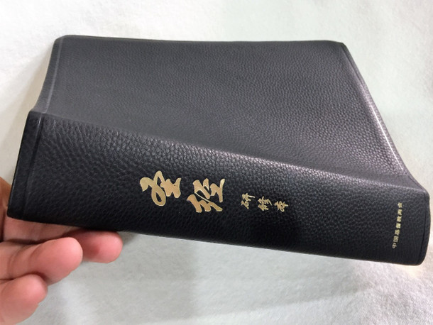 The Ultimate Chinese Study Bible Black Luxury Leather Bound / The ESV Chinese Study Bible 