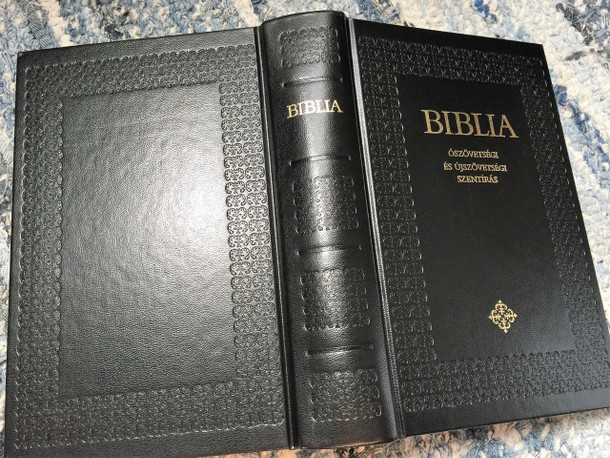 Magyar Katolikus Kozepmeretu Biblia Fekete Kemenyborito | Magyar Biblia Ószövetségi és Újszövetségi Szentírás