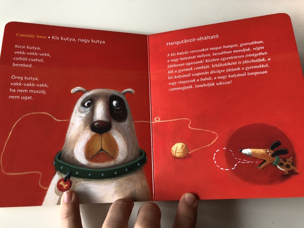 KACAGTATÓ 1. ÖLBELI JÁTÉKOK MAGYAR KÖLTŐK VERSEIRE / J. KOVÁCS JUDIT VÁLOGATÁSA, JÁTÉKLEÍRÁSA / RHYMING TALES HUNGARIAN LANGUAGE BOARD BOOK FOR CHILDREN WITH GAMES (9789631192193)