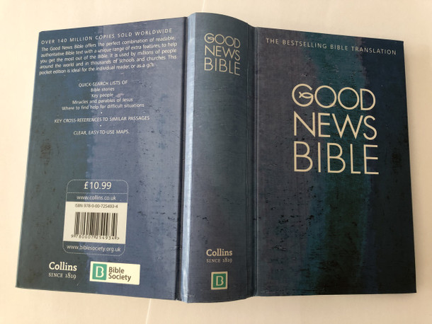 Good News Bible / 2015 / GNB / The UK's bestselling Bible translation / Hardcover / Pocket edition, Blue (9780007254934)