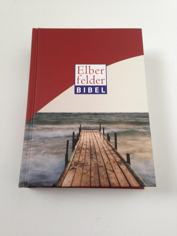 Beautiful Book New Edition! ELBERFELDER BIBEL MOTIV STEG, 3. AUFLAGE 2010 / GERMAN ELBERFELDER BIBLE BRIDGE MOTIF, 3RD EDITION 2010