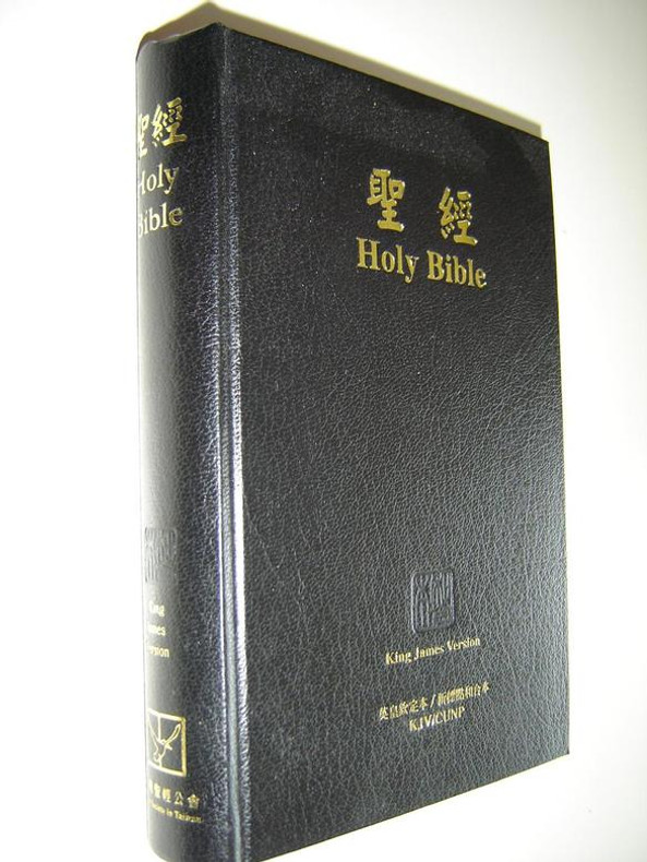 Beautiful Red Edges ENGLISH - CHINESE BILINGUAL BIBLE 英文 - 中文双语圣经  / KJV - CUV / KING JAMES VERSION