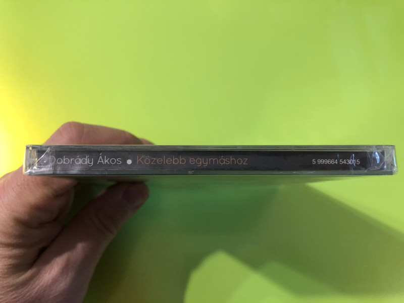 DOBRÁDY ÁKOS - KÖZELEBB EGYMÁSHOZ / Audio CD+DVD 2009 / Hungarian singer, songwriter, composer / Made in Hungary / Featuring EMILIA - Emilia Rydberg (5999884543015)