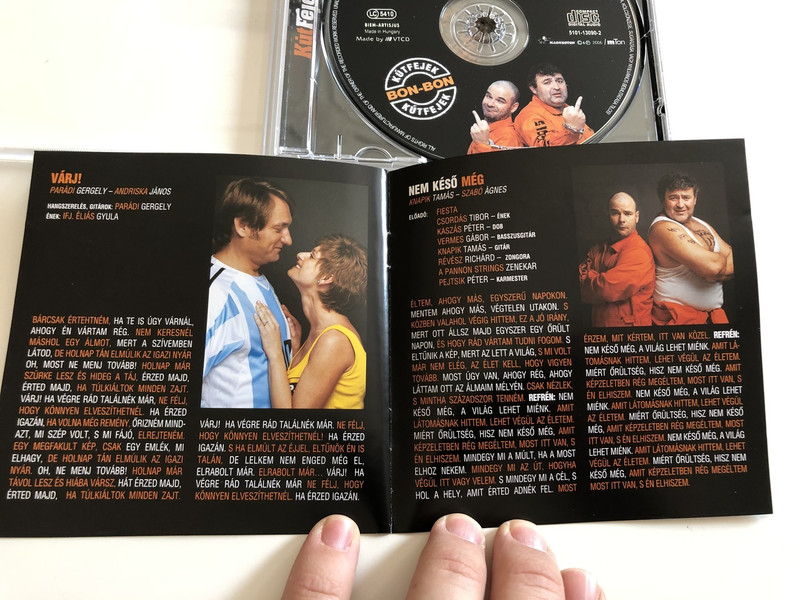 Kútfejek a nagy sikerű film zenéje / Kapitány Iván Filmje / Bon-bon, Fiesta, Berkes Gábor, Parádi Gergely, FIght Club / Audio CD 2006 (5051011309021)