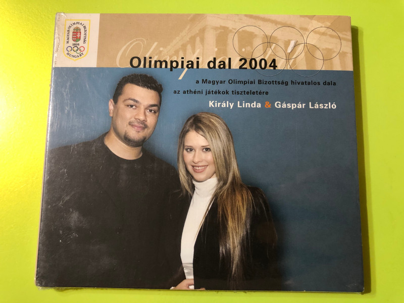 Olimpiai Dal 2004 a Magyar Olimpiai Bizottság hivatalos dala az athéni játékok tiszteletére - Király Linda & Gáspár László / Audio CD 2004 / Lyrics By Meskó zsolt / Music By Erdélyi Péter / Producer: Csala Mária (5998175172613) 