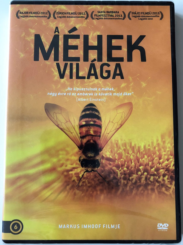 More than Honey DVD 2012 A Méhek világa / Directed by Markus Imhoof / Starring: Fred Jaggi / Documentary on the role and importance of bees (5999546336153)