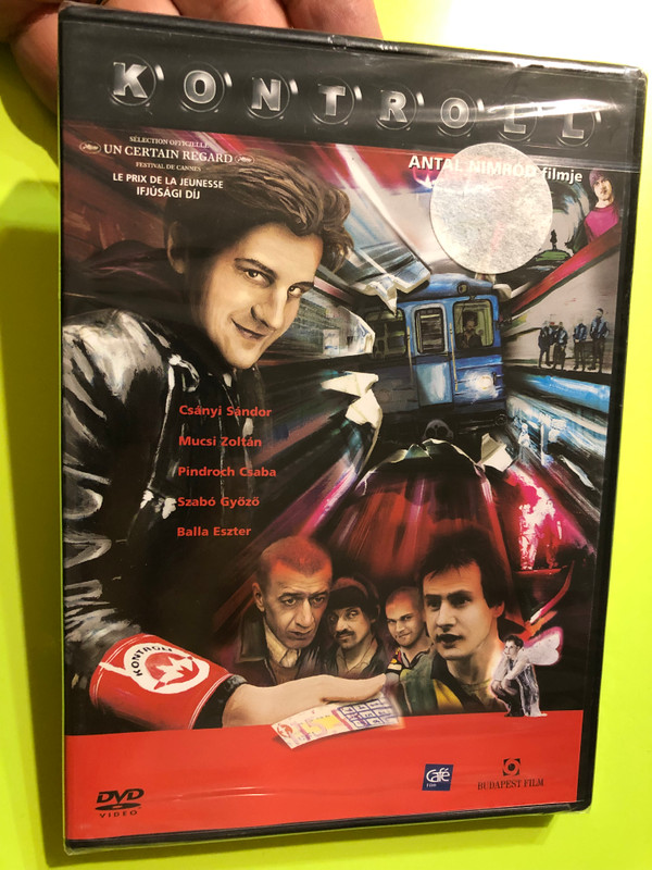 Kontroll DVD 2003 Control / Directed by Antal Nimród / Starring: Csányi Sándor, Mucsi Zoltán, Pindroch Csaba, Szabó Győző, Balla Eszer (5999544249998)