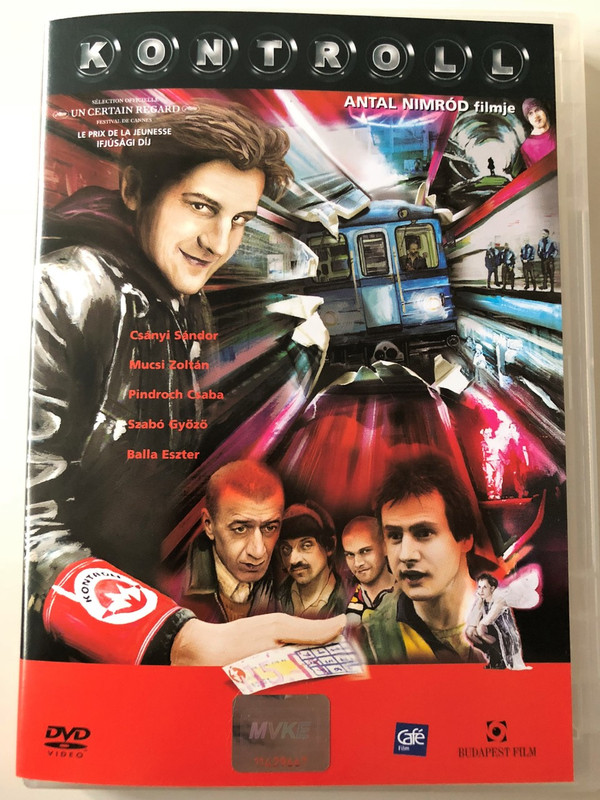 Kontroll DVD 2003 Control / Directed by Antal Nimród / Starring: Csányi Sándor, Mucsi Zoltán, Pindroch Csaba, Szabó Győző, Balla Eszer (5999544249998)