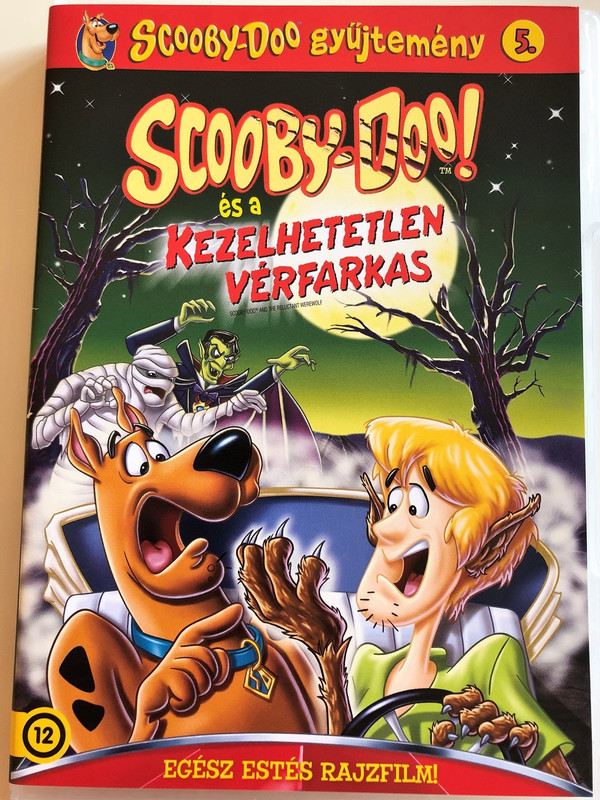  Scooby-Doo and the Reluctant Werewolf DVD 1988 Scooby-Doo és a Kezelhetetlen Vérfarkas / Directed by Ray Patterson / Scooby-Doo collection 5. (5996514004588)