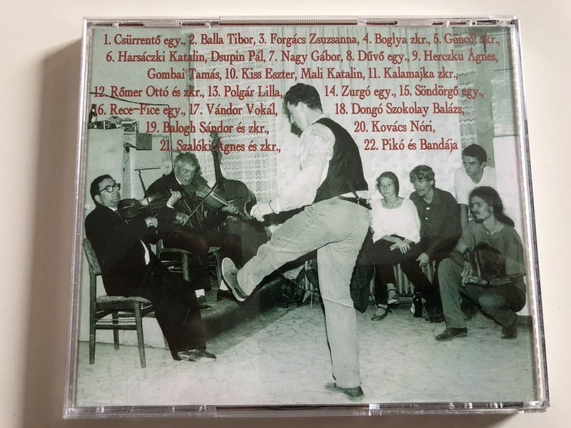 Táncháztalálkozó '99 / 18th Hungarian Dance-House Meeting / AUDIO CD 1999 / Magyar Művelődési Intézet / Producer: Eredics Gábor, Péter Péterdi (TáncházTalálkozó)