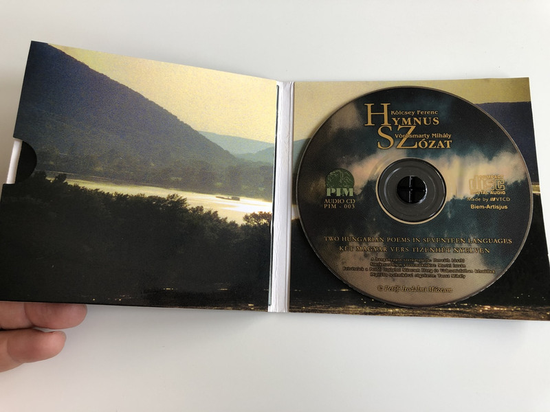Kölcsei Ferenc: Hymnus, Vörösmarty Mihály: Szózat / Two Hungarian Poems in Seventeen Languages - Két magyar vers tizenhét nyelven / Petőfi Irodalmi Múzeum / AUDIO CD 2004 / Hymn and Summons
