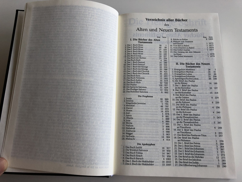 German Bible / Die Bibel - Die Heilige Schrift - Ausgabe von 1545: Altes und Neues Testament mit Apokryphen (9783929602227)
