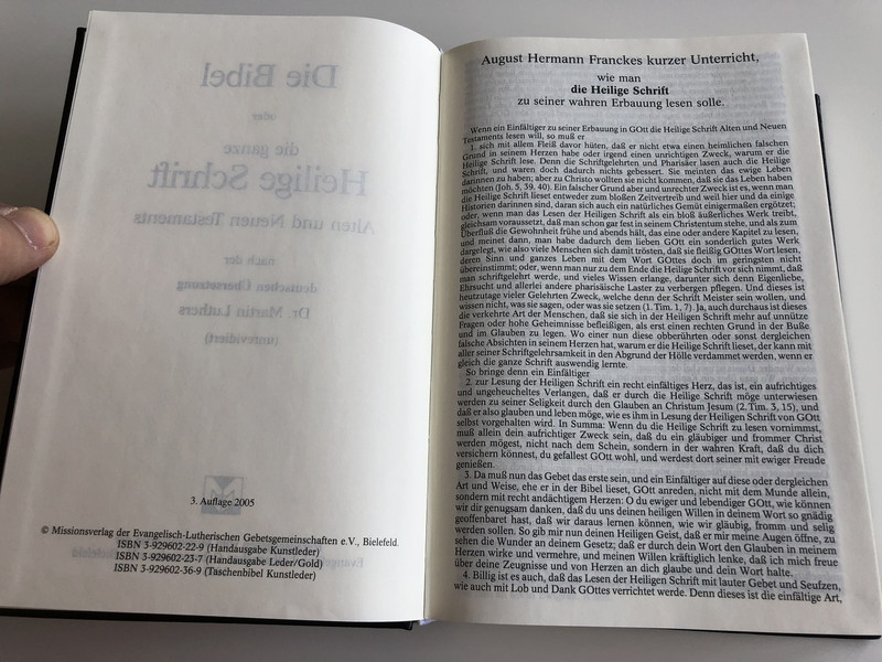 German Bible / Die Bibel - Die Heilige Schrift - Ausgabe von 1545: Altes und Neues Testament mit Apokryphen (9783929602227)