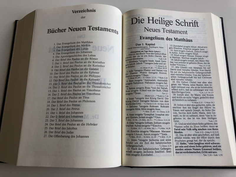 German Bible / Die Bibel - Die Heilige Schrift - Ausgabe von 1545: Altes und Neues Testament mit Apokryphen (9783929602227)