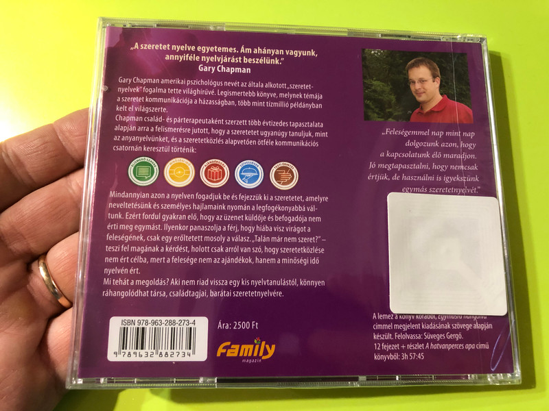 Az 5 szeretetnyelv – Egymásra hangolva hangoskönyv by GARY CHAPMAN - HUNGARIAN TRANSLATION OF The Five Love Languages: The Secret to Love That Lasts (9789632882734)