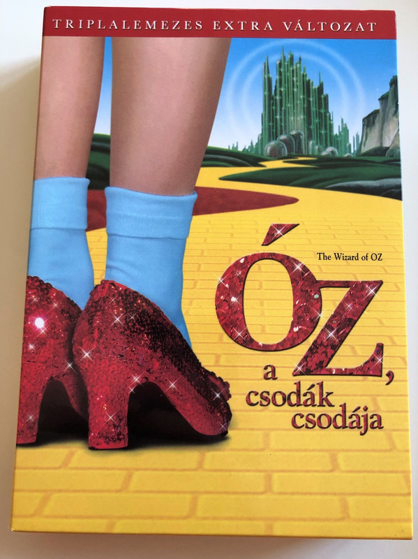  The Wizard of Oz DVD 1939 Óz, a csodák csodája / Directed by Victor Fleming, King Vidor / Starring: Judy Garland, Frank Morgan, Ray Bolger, Bert Lahr / 3 DVD Box Set (5996514005295)