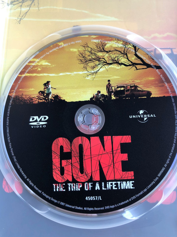 Gone - The Trip of a Lifetime DVD 2007 Bele a Semmibe / Directed by Ringan Ledwidge / Starring: Shaun Evans, Scott Mechlowicz, Amelia Warner (5996255724325)