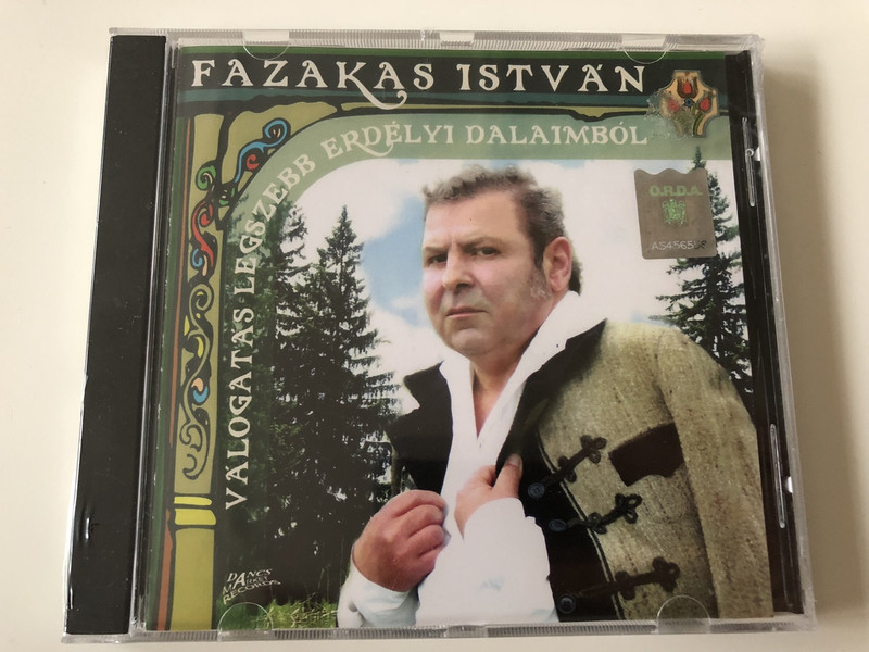 Fazakas István - Válogatás Legszebb Erdélyi Dalaimból CD 2005 / Traditional Hungarian Songs of Transylvania / DMR 089