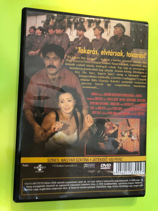 Csapd le Csacsi! DVD 1992 / Directed by Tímár Péter / Starring: Pap Vera, Gáspár Sándor, Eperjes Károly, Eszenyi Enikő, Koltai Róbert, Törőcsik Mari / Hungarian satire film