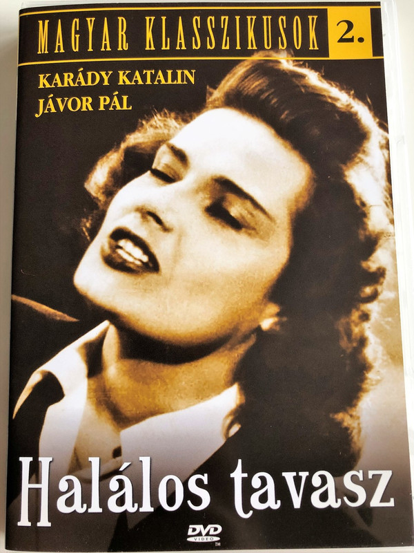Halálos Tavasz DVD 1939 Deadly Spring / Directed by László Kalmár / Starring: Karády Katalin, Jávor Pál / Hungarian Classics 2. (5999881068870)