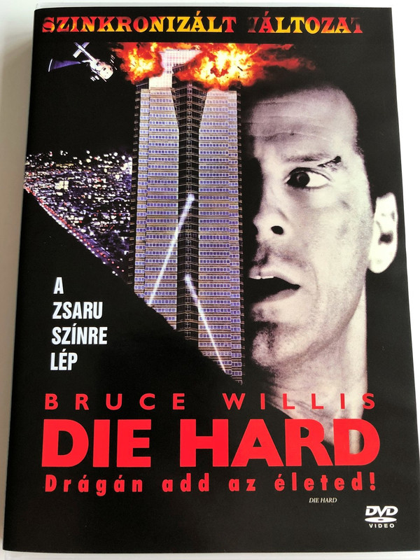 Die Hard DVD 1988 Drágán add az életed! / Directed by John McTiernan / Starring: Bruce Willis, Alan Rickman, Alexander Godunov, Bonnie Bedelia (5996255712704)