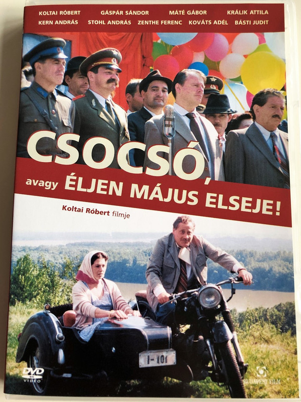 Csocsó, avagy Éljen Május Elseje DVD 2001 / Directed by Koltai Róbert / Starring: Koltai Róbert, Gáspár Sándor, Kern András, Stohl András, Zenthe Ferenc, Kováts Adél, Básti Judit / Hungarian comedy film (5999544252516)