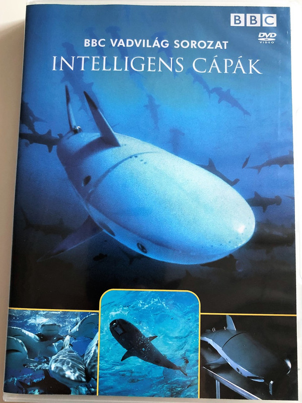 Intelligens Cápák / Smart Sharks: Swimming With Roboshark / BBC Wildlife Series / Narrated by Sir David Attenborough / DVD 2003 / BBC Vadvilág Sorozat (5996473006029)