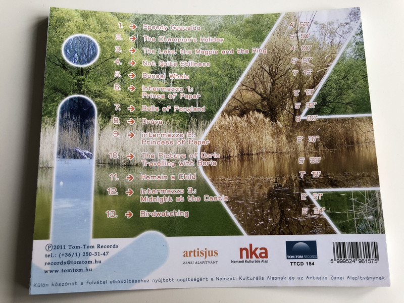  Inner Spring and other seasons / AUDIO CD 2011 / Fanni Sárközy, Balázs Szendőfi, Ákos Kertész (5999524961575)